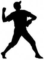 Baseball Pitcher Shadow Wood Pattern - The Winfield Collection