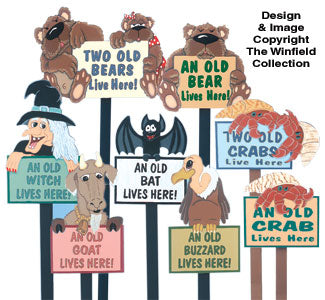 Old Signs Pattern Set - The Winfield Collection