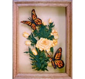Butterflies Delight Scroll Saw Art Pattern - The Winfield Collection