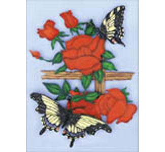 Swallowtail Butterflies Scroll Saw Art Pattern