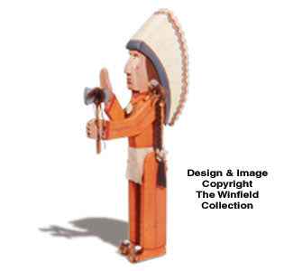 Porch Indian Woodcraft Pattern