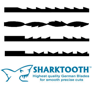 Sharktooth & Olson - 7 Dozen Variety Pack PLAIN END Blades [BL12S,BL21GR,BL42CT,BL91R,BL87,BL88,BL89R]