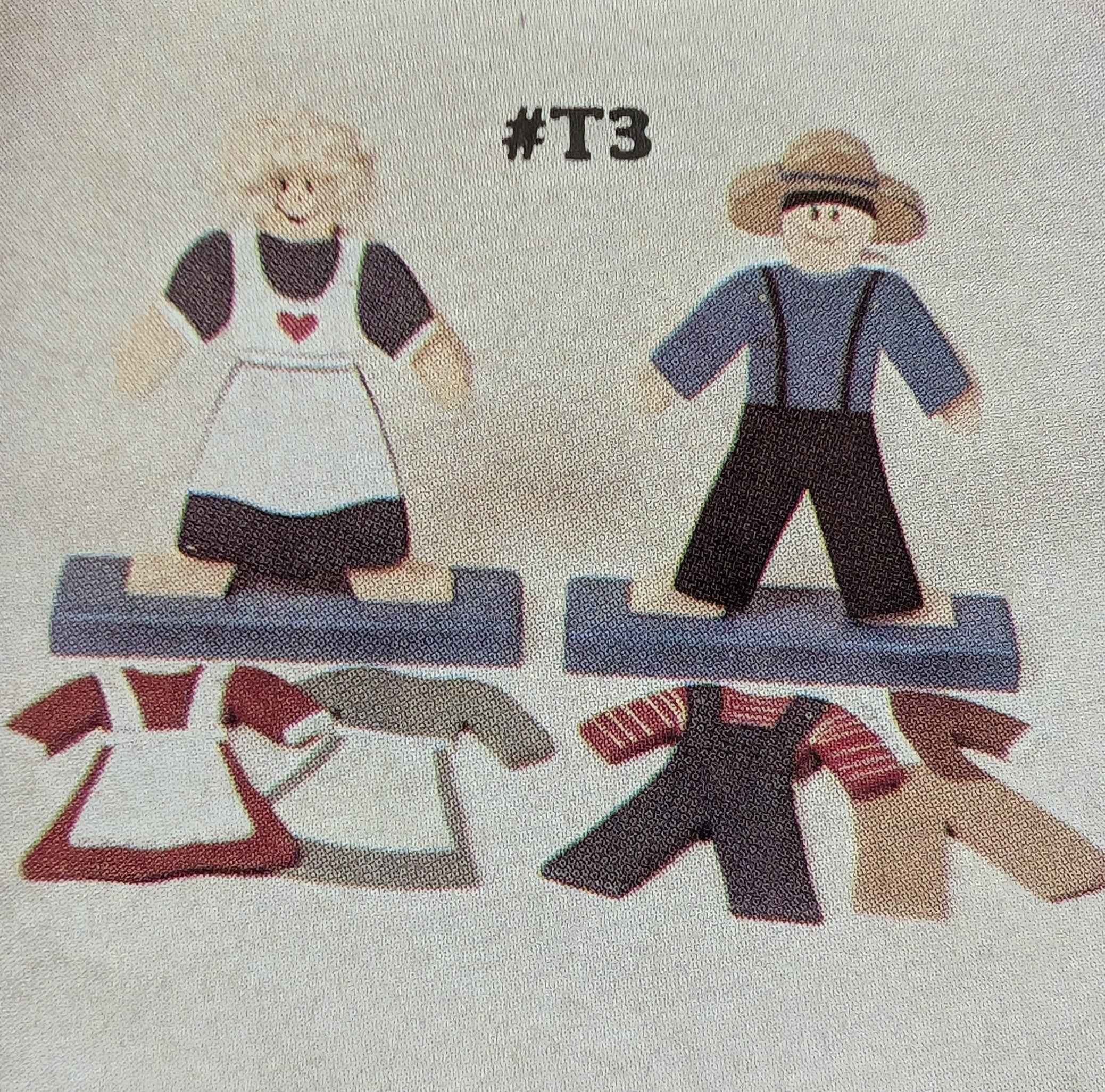 Playtime Dolls Woodcraft Pattern  (F)