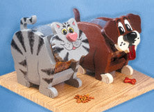 Cat & Dog Treat Jar Patterns(F) - The Winfield Collection