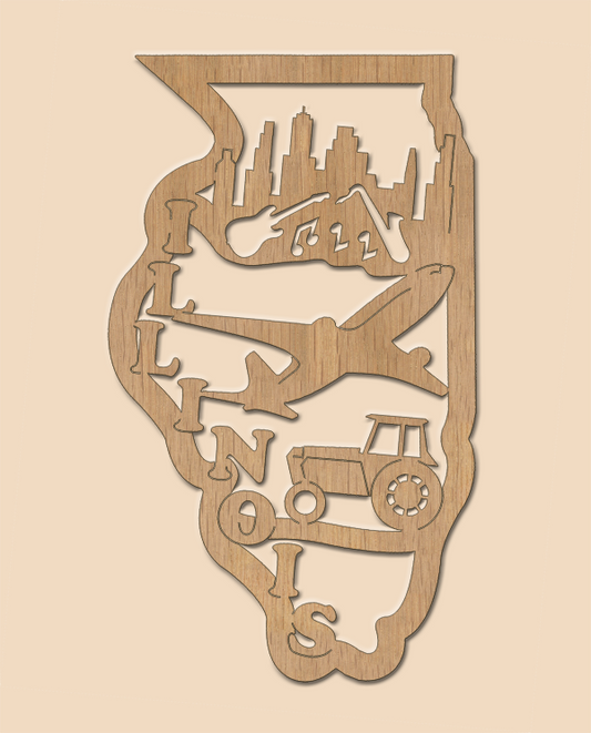 United States Plaques - Illinois