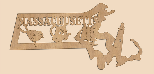 United States Plaques - Massachusetts