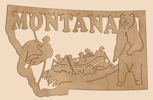 United States Plaques - Montana