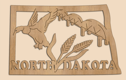 United States Plaques - North Dakota