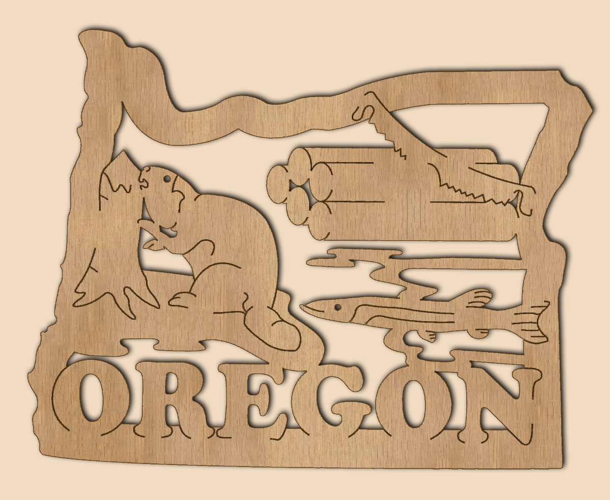 United States Plaques - Oregon