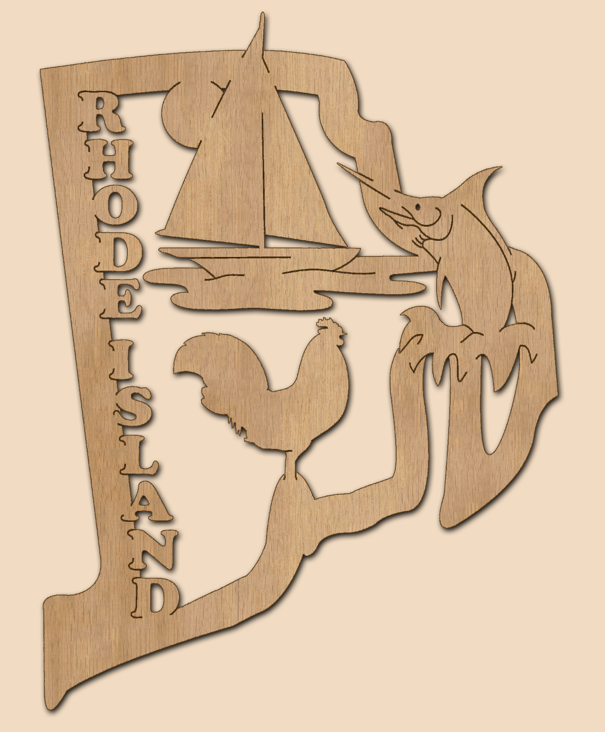 United States Plaques - Rhode Island