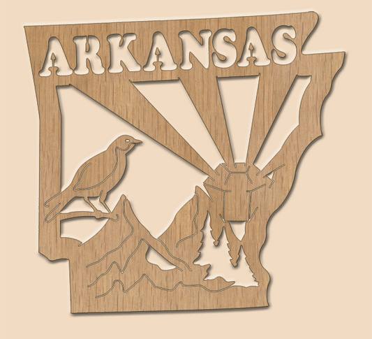 United States Plaques - Arkansas