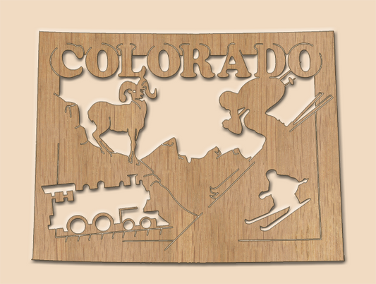 United States Plaques - Colorado
