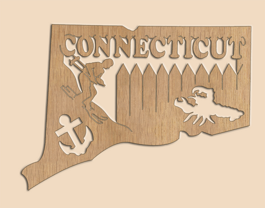 United States Plaques - Connecticut