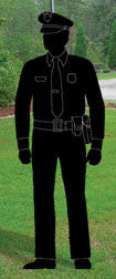 Policeman Shadow Woodcraft Pattern - The Winfield Collection