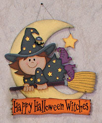 Flying Witch Woodcraft Project Pattern - The Winfield Collection