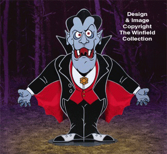 Action Dracula Woodcraft Pattern - The Winfield Collection