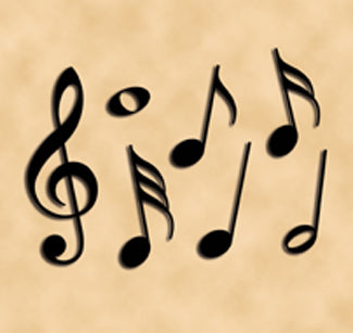 Giant Music Notes Woodcrafting Pattern - The Winfield Collection