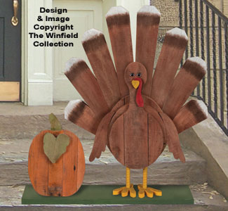 Pallet Wood Turkey Pattern - The Winfield Collection