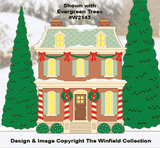 Christmas Village Mayor's Residence Pattern