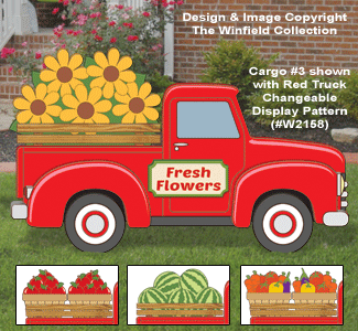 Red Truck Cargo #3 Pattern Set
