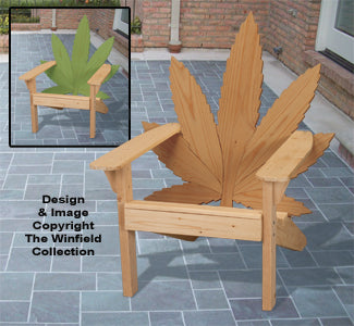 Cannabis Adirondack Chair Plan - The Winfield Collection
