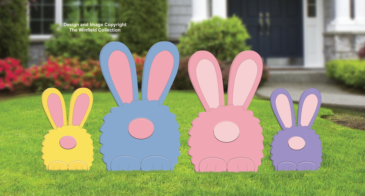 Gnome Bunny Family