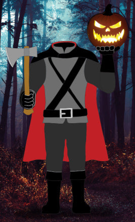 Headless Horseman Lighted Display Pattern