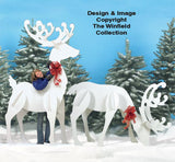GIGANTIC Reindeer Premium Woodcraft Pattern Set