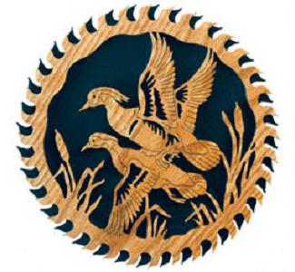 Wood Duck Circular Saw Blade Project Pattern
