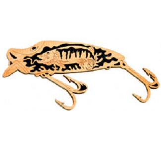 Muskie Crankbait Lure Project Pattern