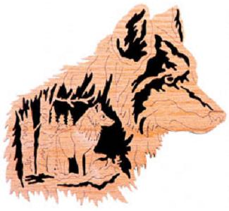 Gray Wolf - Nature's Majesty Project Pattern