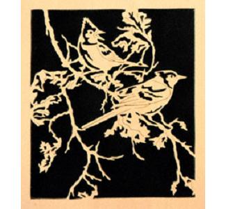 Autumn Blue Jays Project Pattern(F) - The Winfield Collection