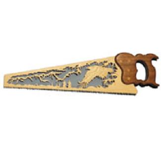 Eagle Scene Scroll Saw Pattern