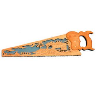Covered Bridge Hand Saw Project Pattern