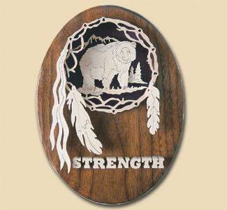 Strength/Bear Spirit Catcher Project Pattern(F) - The Winfield Collection