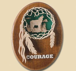 Courage/Wolf Spirit Catcher Project Pattern(F) - The Winfield Collection