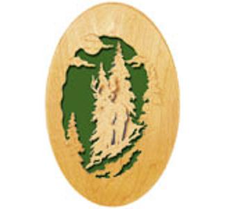 Startled Deer Wildlife Project Pattern(F) - The Winfield Collection