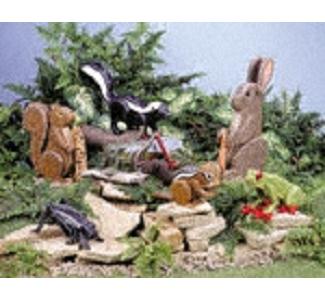 Garden Critters Woodcraft Pattern