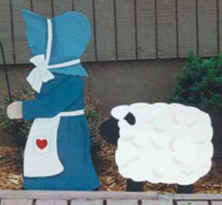 Bo Peep & Sheep  (F)