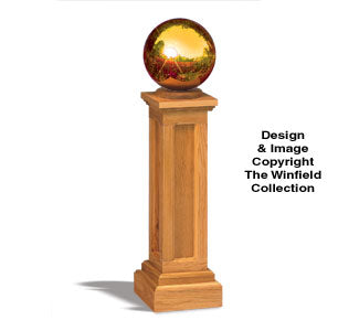 Gazing Ball Stand Pattern #4