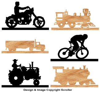 WHEELS - Mailbox Topper Pattern