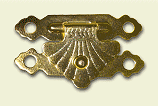 Brass Plated Hinge for Cribbage Set Patterns