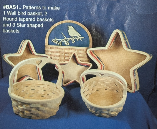 Wooden Basket Designs #1 (F) - The Winfield Collection