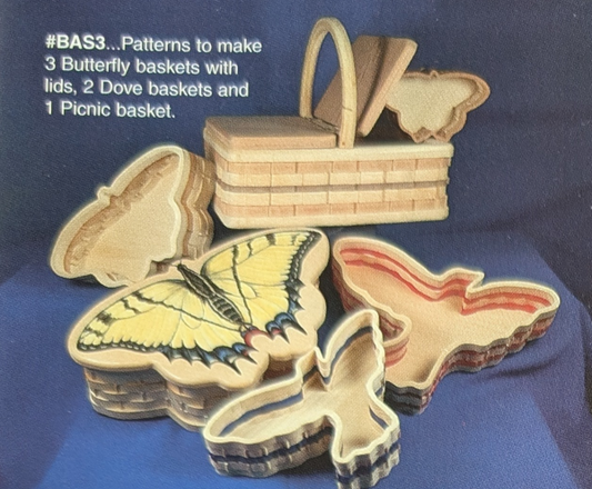 Wooden Baskets Designs #3 (F) - The Winfield Collection