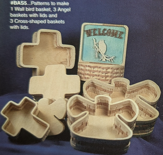 Wooden Baskets Designs #5 (F) - The Winfield Collection