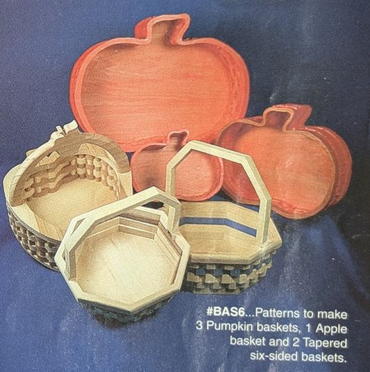 Wooden Baskets Designs #6 (F) - The Winfield Collection