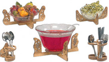 Scrolled Tableware Servers Project Patterns - The Winfield Collection