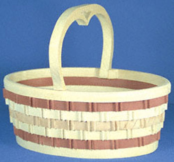 Oval Basket Design Project Pattern