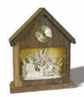 Hidden Deer Clock Project Pattern - The Winfield Collection