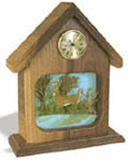 Startled Deer Clock Project Pattern - The Winfield Collection